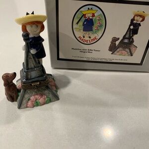 Madeline Collectible Hinged Box with Eiffel Tower - Midwest of Cannon Falls